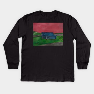 Lonely Couch Kids Long Sleeve T-Shirt